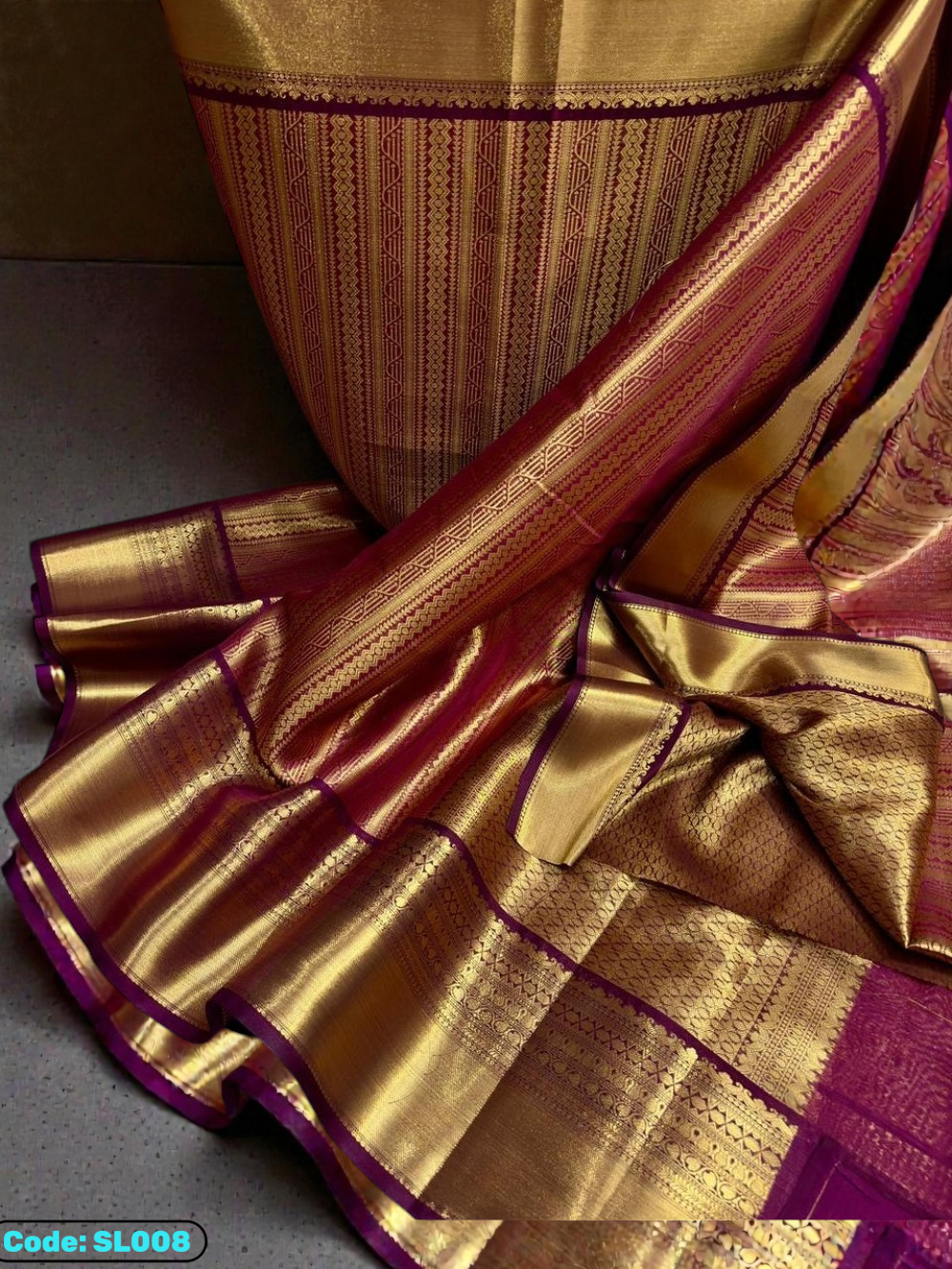 Banarasi soft tissue silk saree